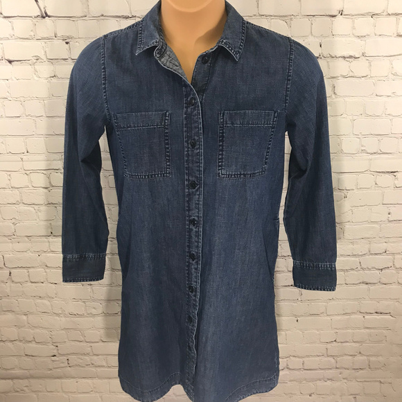 Madewell Dresses & Skirts - NWT Madewell Denim Button Down Dress Size S